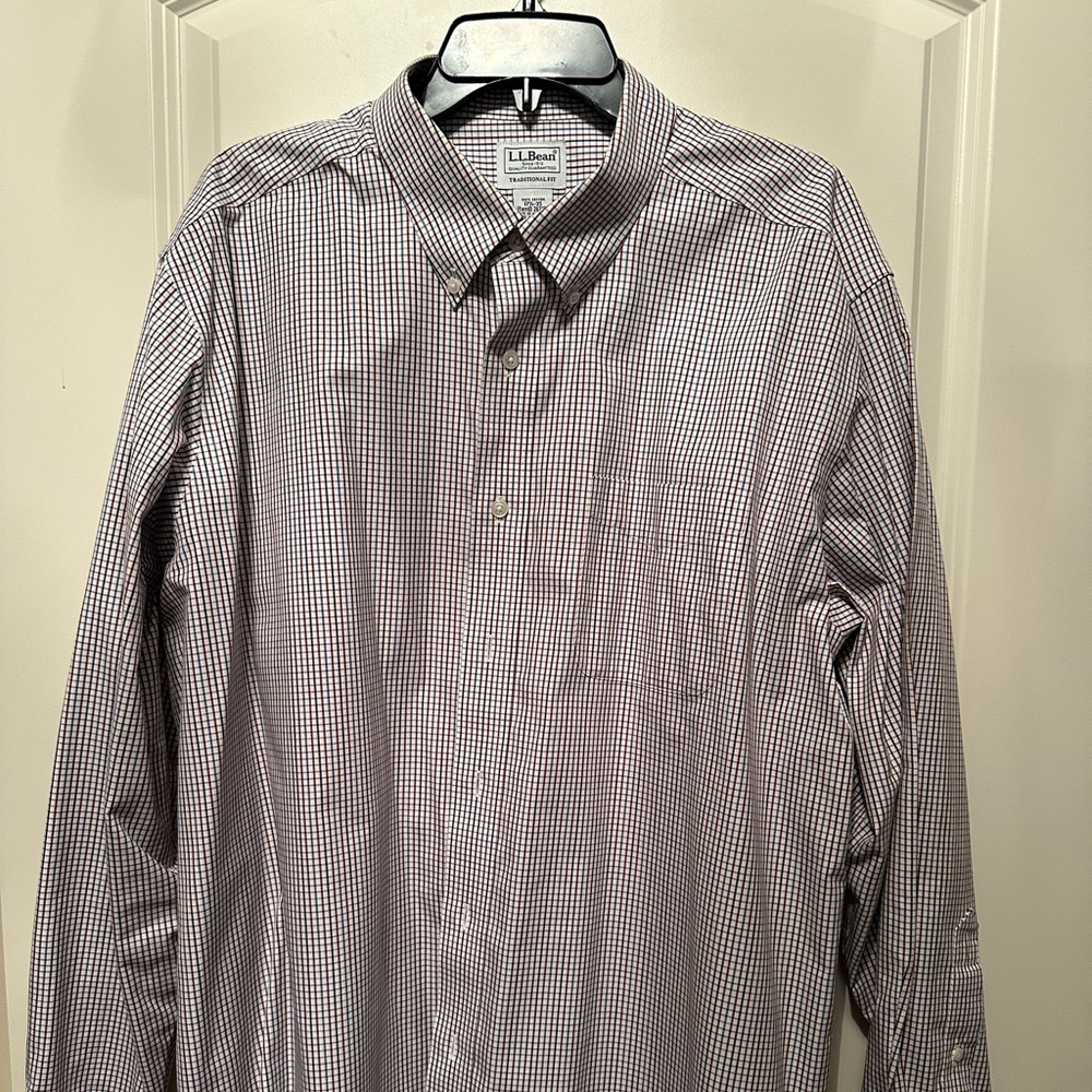 LL Bean button down shirt. New without tags. Excellent condition.